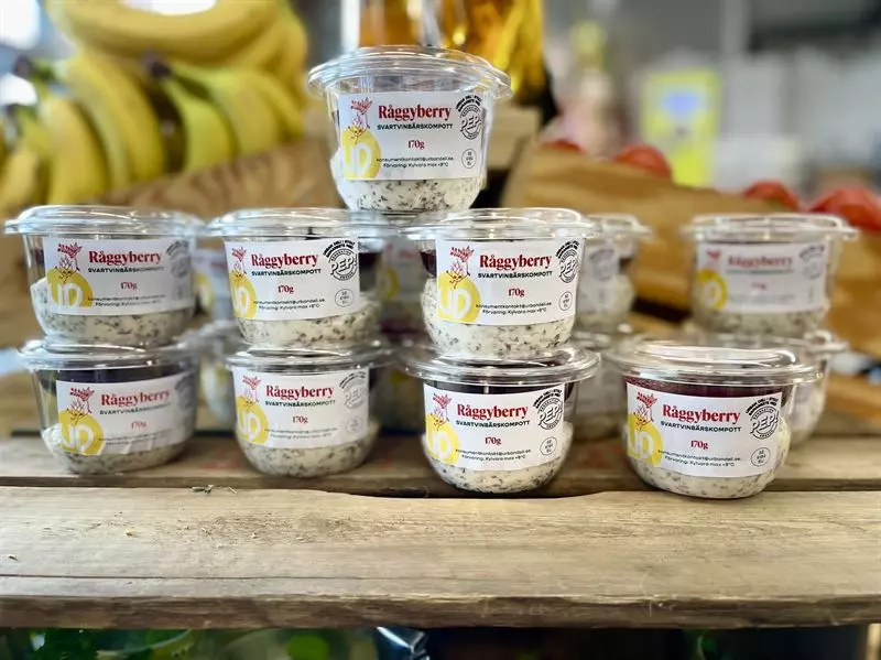 Unique snack from Axfood called Råggyberry
